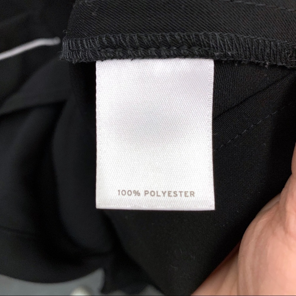 Halogen Black Button Down Blouse - image 8